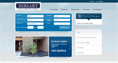 Desktop Screenshot of hiriart.com.ar